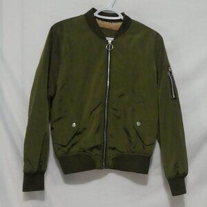 TOKYO BASIC | xl - extra large | Olive Green Bomber Jacket | NWOT